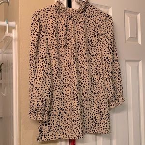 Leopard print blouse